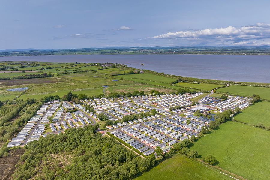 Glendale Holiday Park. Lodges to rent in Solway Firth, Cumbria