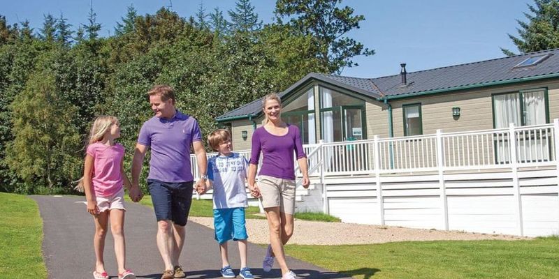 Springhouse Country Park lodges for rent in Northumberland