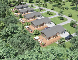 Springwood new development area for lodges
