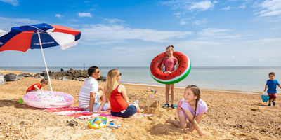 Rye Harbour just a walk to the beach