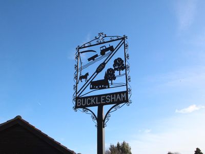 Bucklesham Village sign