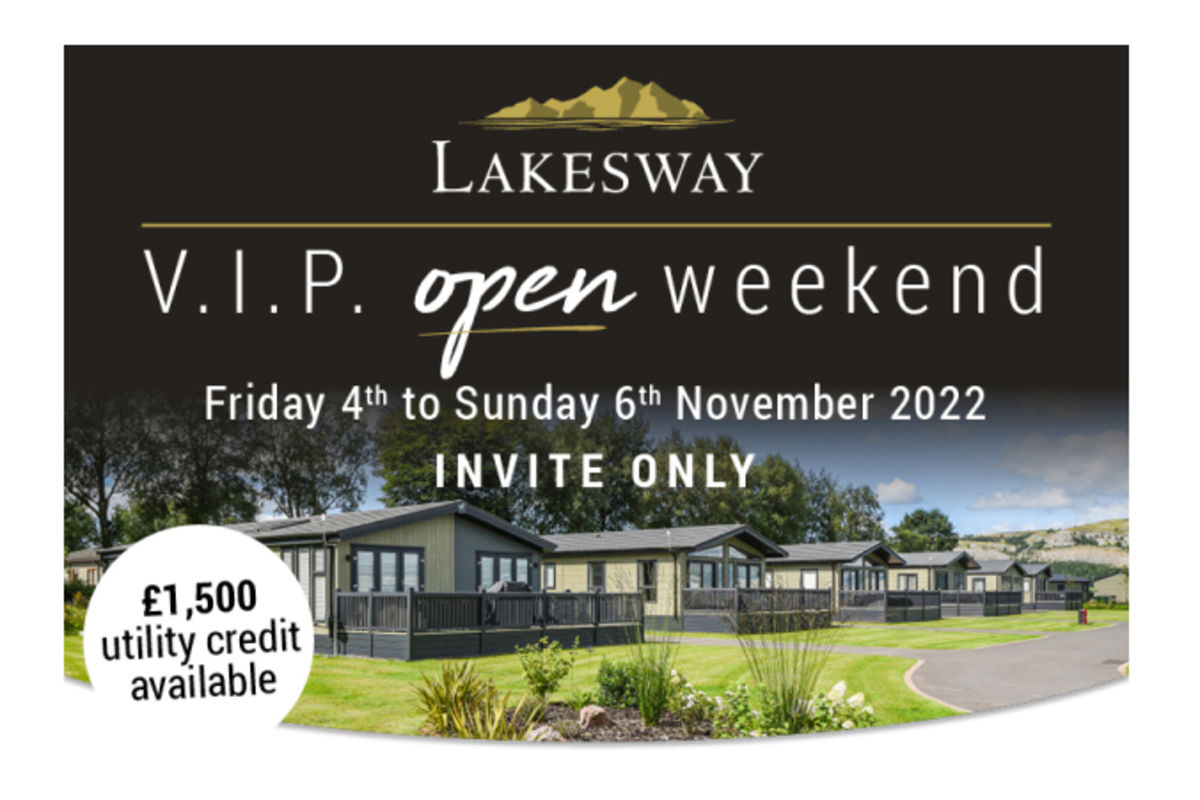 Come and join us for our Open Weekend at Lakesway
