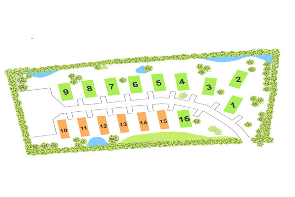 Evergreen Holiday Park site plan