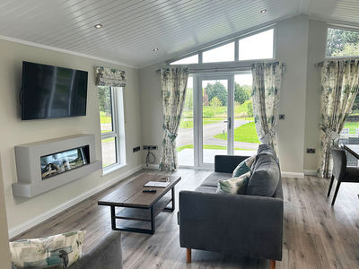 Open Plan Living with lovely view at Faringdon Grange
