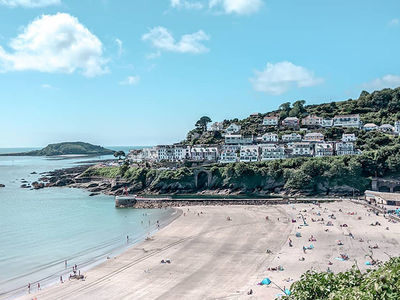 The nearby Looe beach - just minutes away!