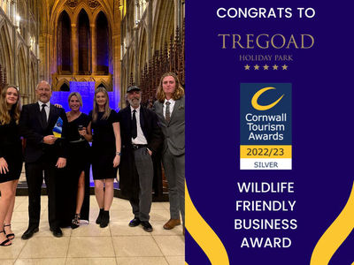 Congratulations to Tregoad Holiday Park for their wildlife friendly tourism award