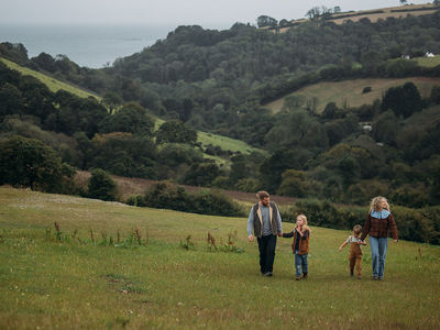 Tregoad Park Cornwall, family time in the countryside