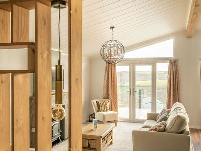 Luxury lodge interiors with fabulous views