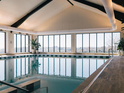The Barn at Tregoad Park - new indoor pool complex