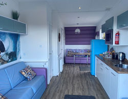 The Studio Pod - open plan kitchen, lounge and dining area