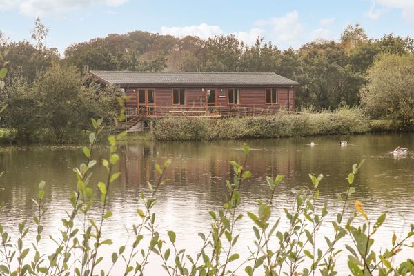 Orchard Lakes, pet friendly fishing lodges in Devon