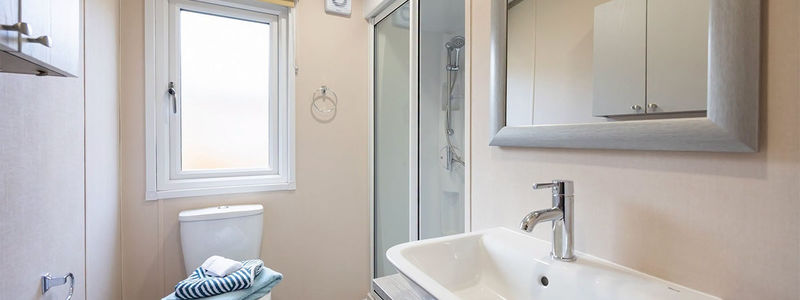 Charmouth family shower room