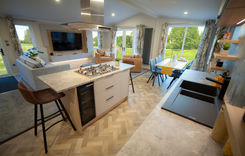 Homeseeker Aruba living area from kitchen
