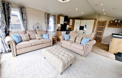 Willerby Dorchester - open plan living area