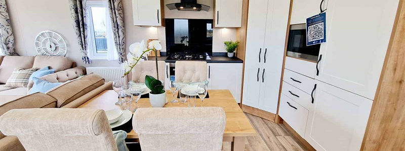Willerby Dorchester - kitchen and dining