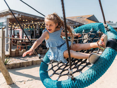 Someone is enjoying themselves