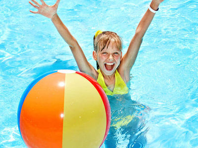 Fun in the pool!