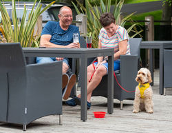 Aysgarth Lodges welcomes the whole family including the four legged members!