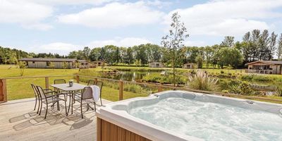 Cedar Retreats lodges with hot tubs in Yorkshire