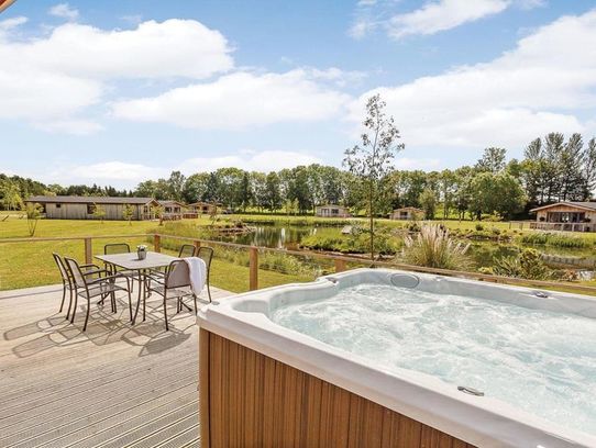 Cedar Retreats lodges with hot tubs in Yorkshire
