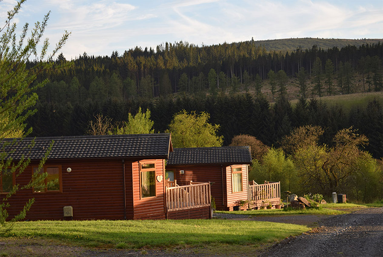Clear Sky Lodge Park in Kielder, Northumberland hot tubs