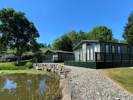Hidden Valley Lodge Park Powys Lakeside Lodges