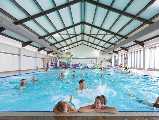 Ladram Bay indoor pool