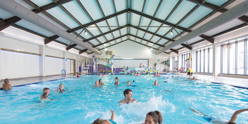 Ladram Bay indoor pool
