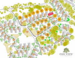 Oak View Lodge Park site plan