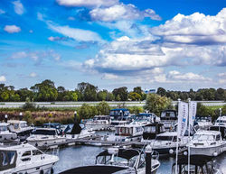 Racecourse Marina - bring your boat - moorings available.