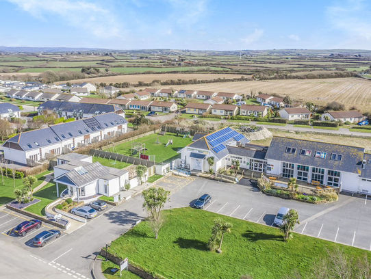 St. Merryn Park aerial view