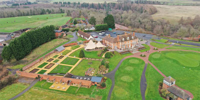 The Astbury club house and grounds