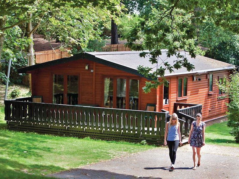 Forest Edge in St. Leonards, Ringwood, Hampshire lodges