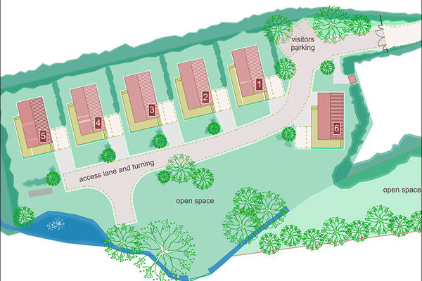 Goose Meadow site plan