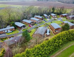 Peaceful countryside setting of Goulton Beck Lodges with sweeping views of the Cleveland Hills.