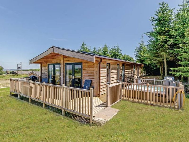Hazelhurst Holiday Lodges in Derbyshire with countryside views