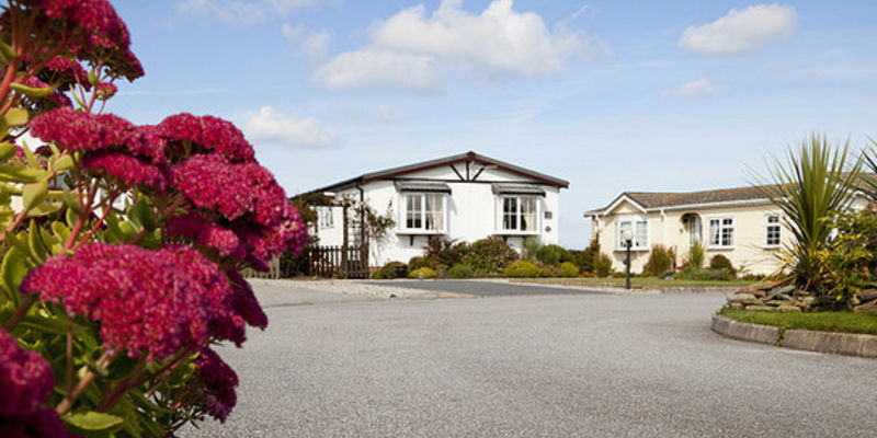 St Merryn Park Holiday Lodge Park In Cornwall South West England