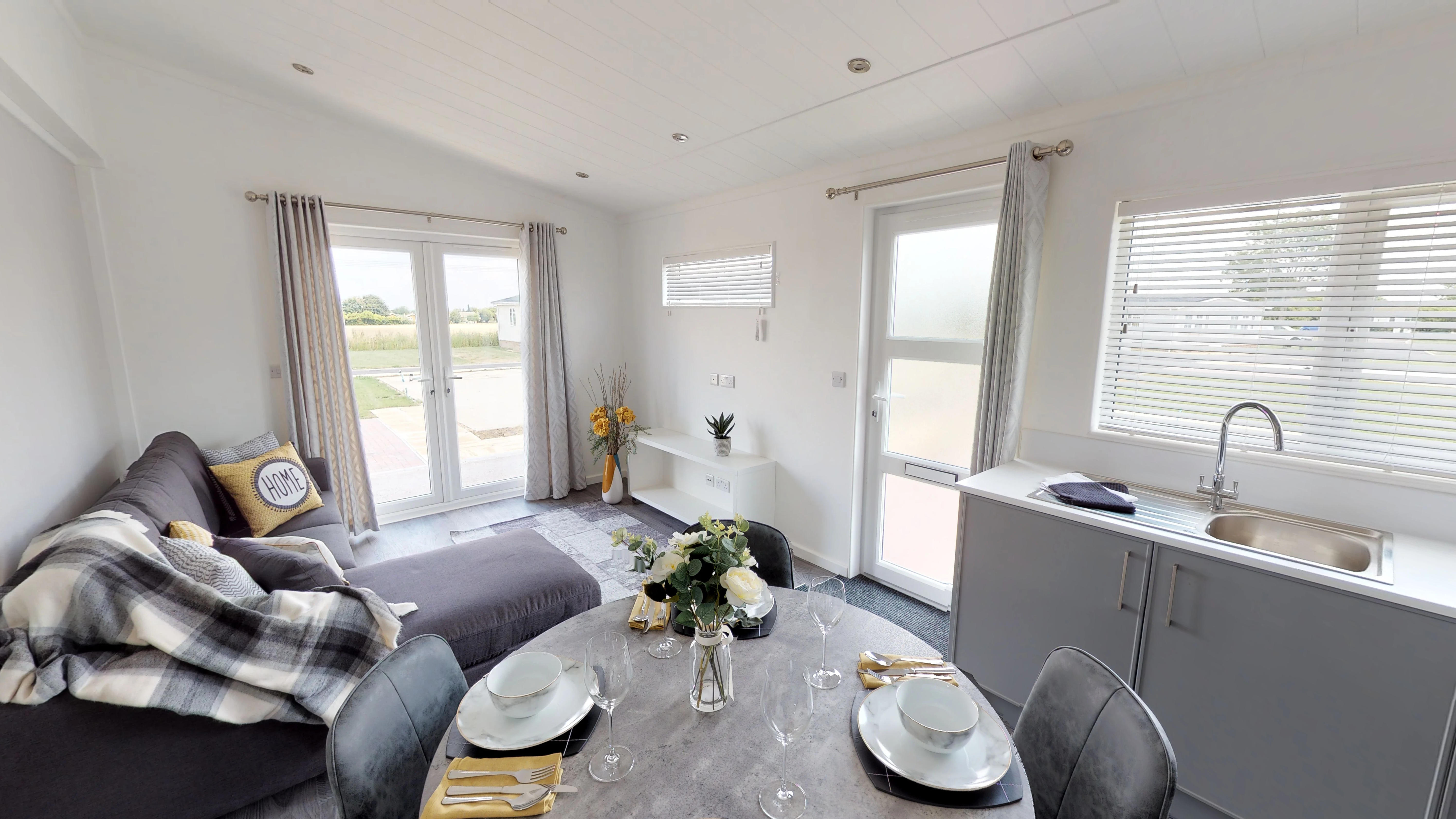 Chalet SemiDetached Tingdene Homes