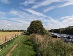 Take a walk along the River Trent and watch the boats go by!